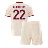 Camisa de Futebol Bayern Munich Raphael Guerreiro #22 Equipamento Alternativo Infantil 2024-25 Manga Curta (+ Calças curtas)